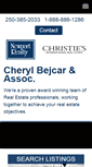 Mobile Screenshot of cherylbejcar.com